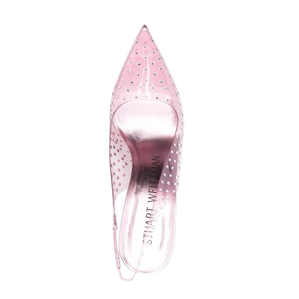 NEW Stuart Weitzman Women's Glam 100 Stiletto Heels XCurve Pumps Shoes 6.5 $595 - Picture 2 of 13